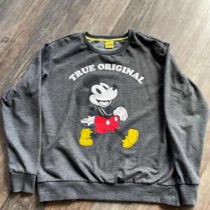 Mickey Mouse Disney crew neck sweater L